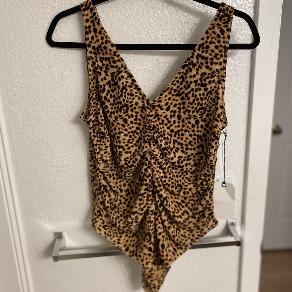 Cheetah Print Bodysuit